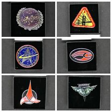 6x PINS - Star Trek The Next Generation /  Special Pin Collection
