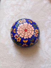 Blumenmuster Chinesisch Blau