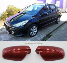 AUßENSPIEGEL KAPPE/GEHÄUSE LACKIERT IN WUNSCHFARBE NEU für Peugeot 307 2001-2007