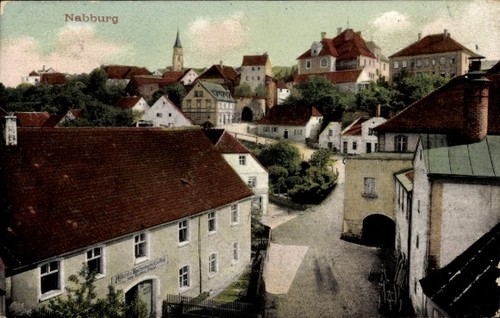 Nabburg der oberpfalz - ak,