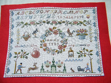 Kreuzstich Stickbild Eva