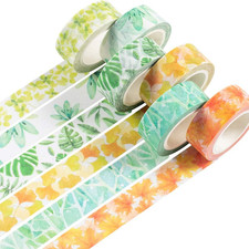 Washi Tape Set Floral Masking