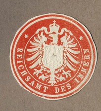 Briefsiegel Kaiserreich