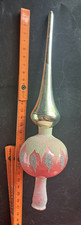 Alt Vintage Christbaumspitze  original Thüringer Christbaumschmuck 25 cm