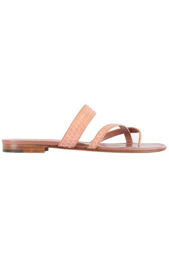 Manolo blahnik pink snakeskin - manolo,