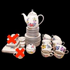 Gmundner Keramik Service Vintage Bauernblume Streublumen 37-teilig