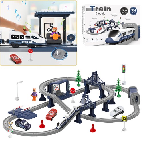 Elektrische eisenbahn mit - elektrische,