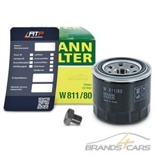 MANN ÖLFILTER+ÖLABLASS-SCHRAUBE FÜR MAZDA 6 GG GY 2.0 02-07 6 GH 2.0 2.2 07-