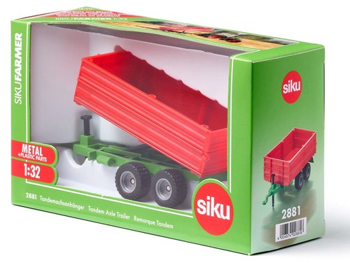 Siku 2881 tandemachsanhänger - siku,