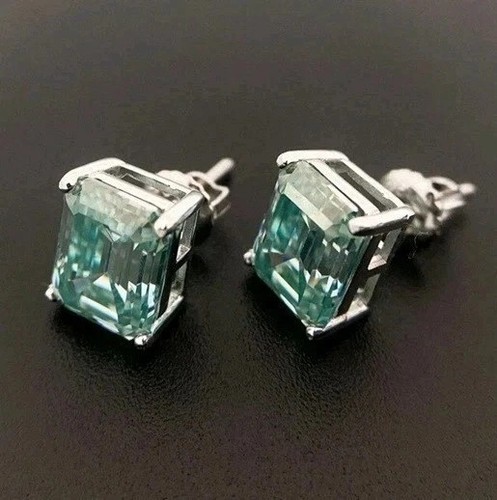 Blaue gefasste diamant - 5.00,
