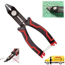 Seitenschneider Abisolierzange 160mm 2in1 Elektronik Zange Abisolierer 0,8-2,6mm