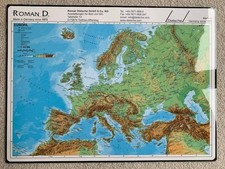 EUROPA-Karte - topografisch -