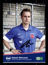 Robert Wohlrab Autogrammkarte 1 FC Heidenheim 2013-14 Original Signiert+A 169495