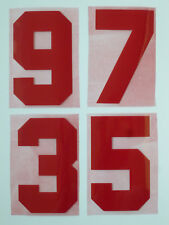 Flock Nummer number número home Trikot jersey shirt England 1980 1982