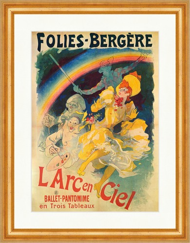 Arc ciel jules cheret - arc,