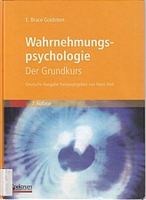 Wahrnehmungspsychologie: Der Grundkurs Irtel, Hans Spektrum Akade