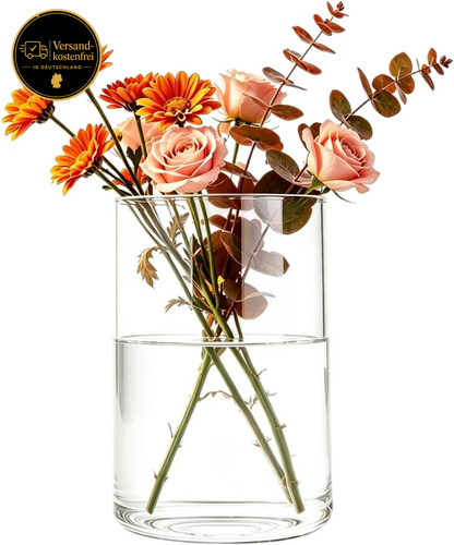 Zylinderförmige vase aus - zylinderförmige,
