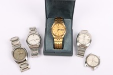 Mens Assorted Vintage Mechanical Watches Seiko x 5