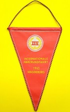 1963 INTERNATIONALE HARZRUNDFAHRT 1963 MAGDEBURG DDR Radsport Wimpel - FDJ - RAR