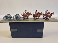 Napoleon Artillerie Munitionszug Zinnfiguren Flachfiguren