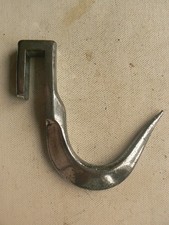 Fleischerhaken,Metzgerhaken,Hängehaken,Haken,Messing,verchromt,Industriedesign