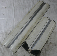 Türleisten Zierleisten Schutzleisten LR9A weiß Porsche Cayenne 9PA 957 Facelift