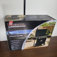 LandMann Grill Chef 5 Brenner Gasgrill + Abdeckung Neu Outdoor Sommer 2025