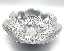 Große Metall Schale Blattfrom
