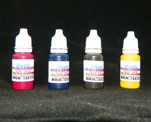 Fluorescent sublimation - fluorescent,