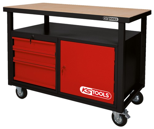 Tools fahrbare werkbank mit - ks,