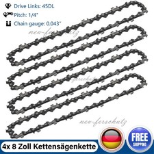 4x Sägekette Kettensägen