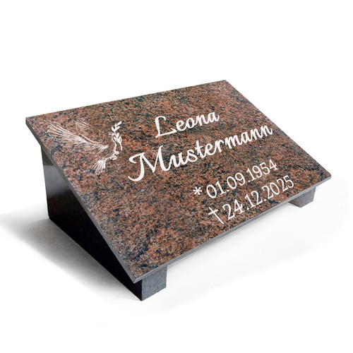 Granit grabstein multicolor - grabstein,