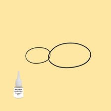 Riemen Öl = Kit 5 für Crown CSC-630 FW Boombox