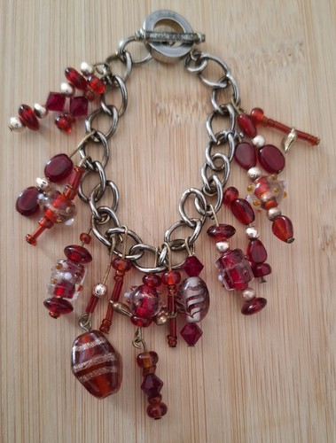 Murano glas armband vintage - glas,