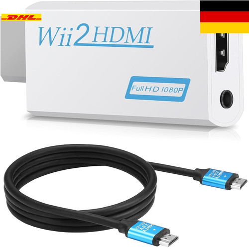 Wii hdmi adapter full hd - wii,
