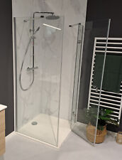 Hüppe Dusch-Kombi 90x90cm EasyStep + Regenwerk Dusch-System - UVP 5.542 EUR