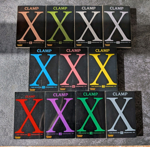 Clamp manga set band - x, 1–11