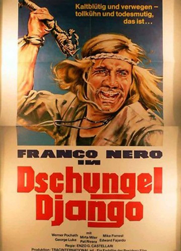 Dschungel django filmplakat - dschungel,
