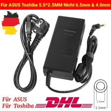 19V 3.42A 65W Ladekabel für Asus Toshiba Laptop Notebook Netzteil Ladegerät