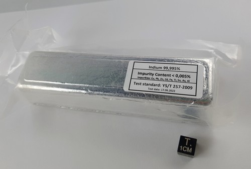Indium barren mehr als 1 - mehr,