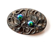 Damen-Gürtelschnalle - 30mm  - Messing