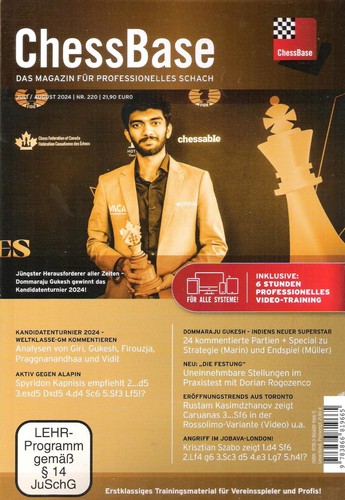 Chessbase magazin magazine - chessbase,