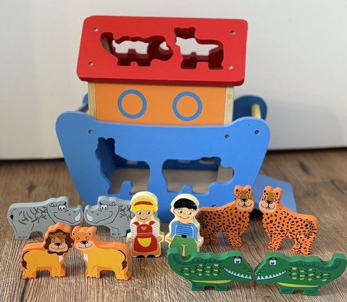 Arche noah steckspielzeug aus - arche,