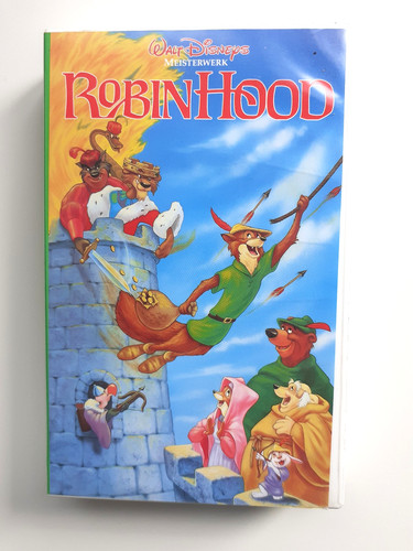 Robin hood toller - toller, vhs