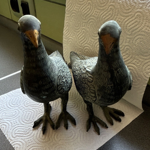 Metall deko vogel figuren - deko, vogel-figuren