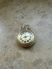 STOWA Taschenuhr Gold 17 Rubis 