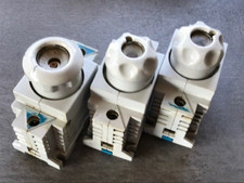 3x WÖHNER Sicherungssockel