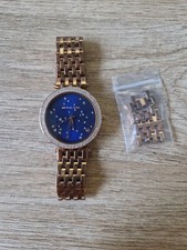 Michael Kors Uhr Watch Rose Gold Blau Sterne Sternenhimmel MK 3728