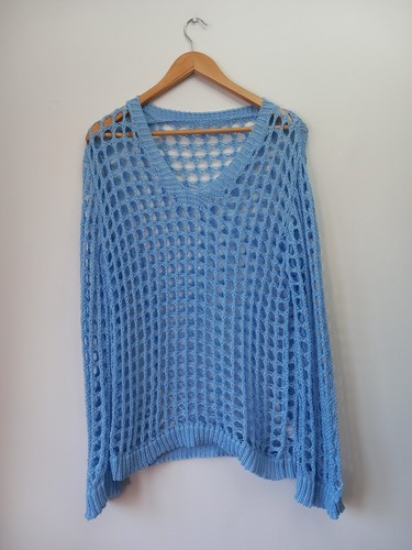 Pastell babyblau häkel style - pastell,