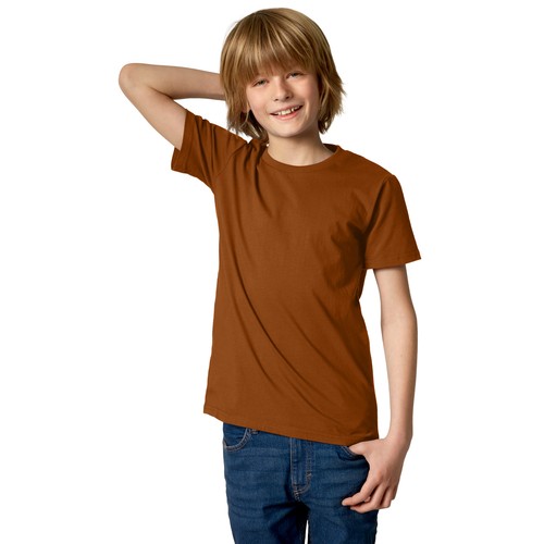 Kinder shirt basic kurzarm - kinder,